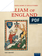 William of England Sample Chapter and Contents
