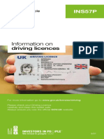Ins57p Information On Driving Licences