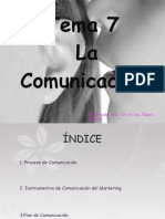 Tema 7 La comunicación-Cristina Gómez