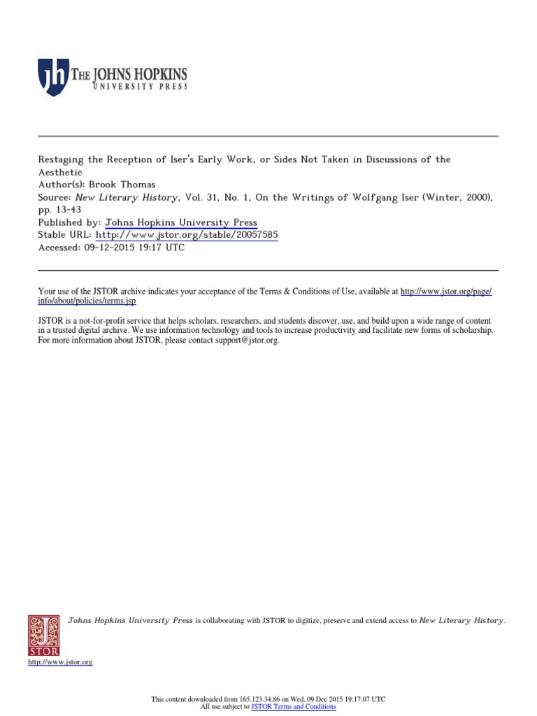 Johns Hopkins University Press Is Collaborating With JSTOR To Digitize