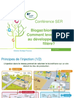 Presentation GRDF - SER Biogaz