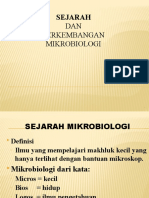 Sejarah Mikrobiologi