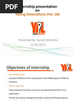 Download Internship Presentation by Sanam Shrestha SN55258731 doc pdf
