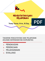 Pencatatan Dan Pelaporan Askep Komunitas