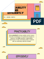 Practicability and Efficiently