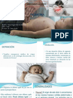 Abdomen Agudo - Pediatria