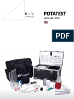 Wagtech Protable Water Testing Kit Instructions For Use
