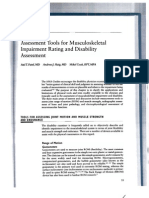 Musculoskeletal Impairment Rating