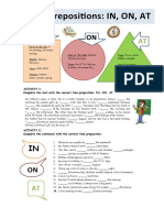 Time Prepositions: IN, ON, AT