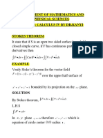 Stokes Theorem