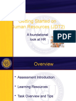 Getting Started On Human Resources (JDT2) : A Foundational Look at HR