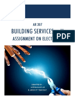 Building Services - Ii: Assignment On Electrical