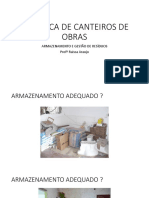 Aula 2 - Armazenamento e Gestão de Resíduos