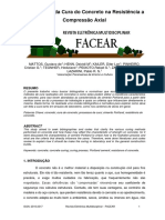 A Influencia Da Cura Do Concreto Na Resistencia A Compressao Axial