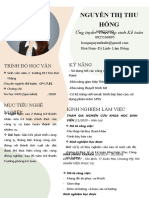 Powerpoint CV Mẫu 3