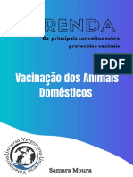 Vacinação de animais domésticos