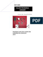 BAHAN AJAR Elektronika Dasar