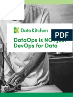 White Paper - DataOps Is NOT DevOps For Data