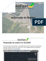 Importação de Regiões AutoCAD GeoStudio