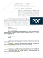 Instrução Normativa #12, de 20 de Agosto de 2021