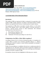 Cyber Crime Cell Contact Information | PDF | Government Of India ...
