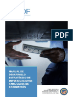 Manual de Desarrollo Estratégico de Investigaciones para Casos de Corrupción.