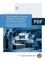 Guía Técnica Sobre Análisis Forense y Evidencia Digital.