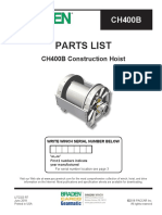 Lit2323 r7 Ch400b Parts List