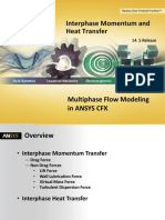 CFX Multiphase 14.5 L03 Interphase Momentum Heat Transfer