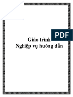 Giáo trình Nghiệp vụ hướng dẫn