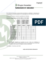 Comunicado #025-2021 Refrig. Del 10-01 Al 14-01