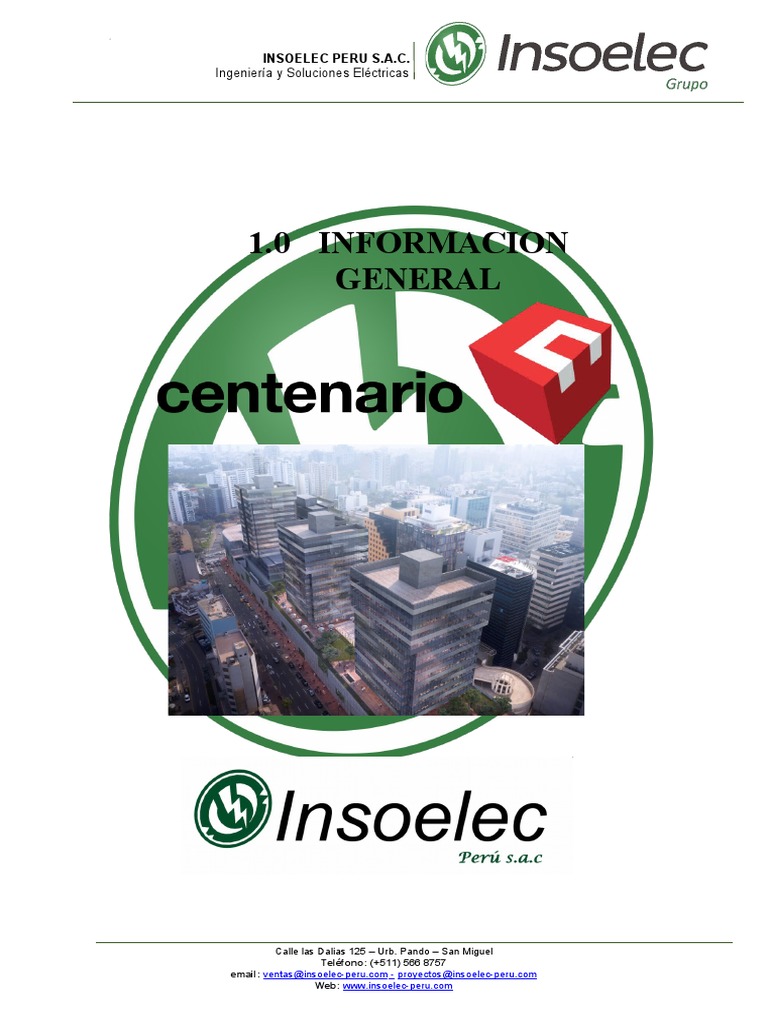 1.00 Informacion General | PDF | Tecnología