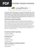 Phyton Report