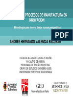 Selección de Materiales y Procesos de Manufactura en Innovación