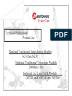 Technical Publications Product List