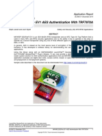 MIFARE DESFire EV1 AES Authentication With TRF7970A
