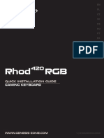 Rhod RGB: Quick Installation Guide