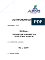 Distribution Network Operation Manual
