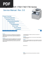 Imagerunner 1750/1740/1730 Series: Service Manual Rev. 3.0