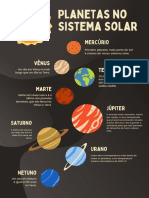 Cinza e Bege Orgânico Natural Sistema Solar Astronomia Cartaz