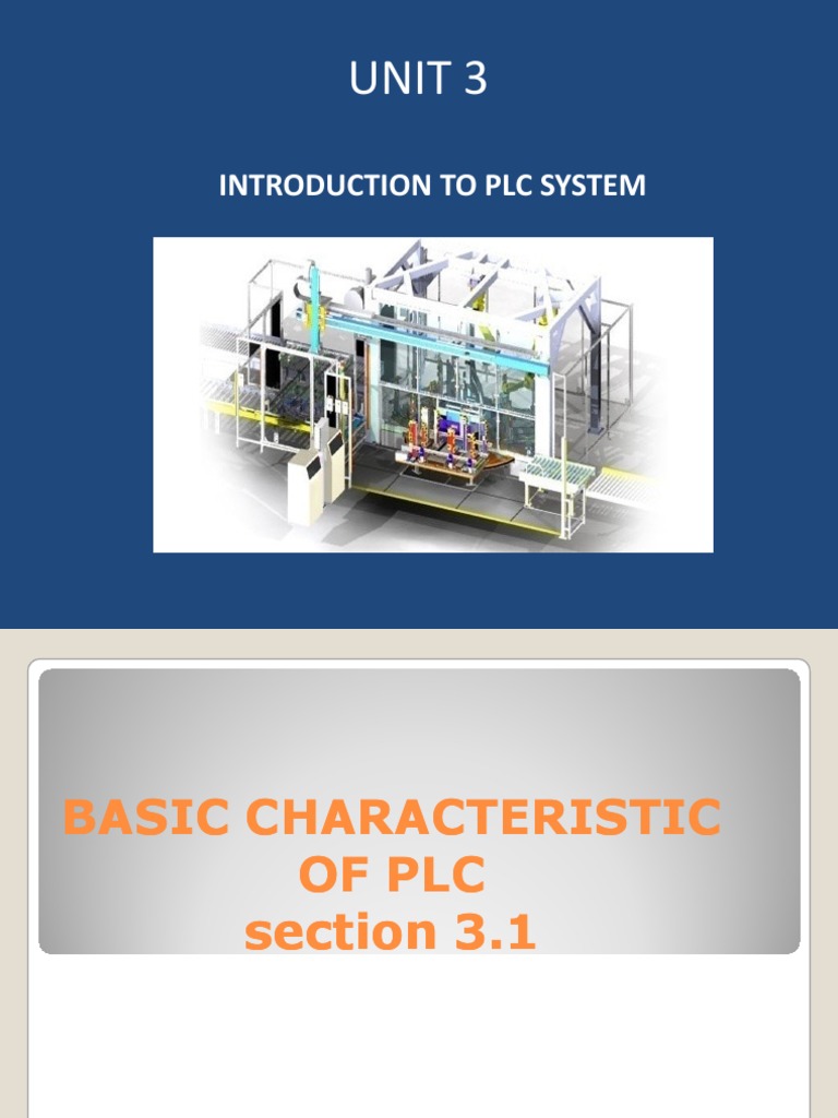 Introduction to PLC Systems and Functions | PDF | Programmable Logic ...