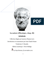 Aristote Physique