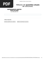 Questões de Concurso – Psicomotricidade