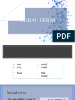 Modal Verbs