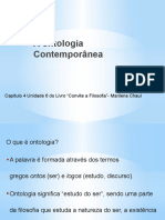 A ontologia contemporânea: entre o realismo, o idealismo e o presente