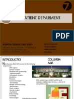 Out-Patient Deparment: Hospital Design: Case Study