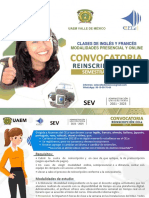 Convocatoria Reinscripcion 2022 A PDF