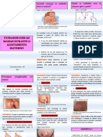 CARTILHA DE CUIDADO COM AS MAMAS DURANTE O ALEITAMENTO MATERNO - GIOVANA SANTOS