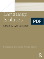 (Routledge Language Family Series) Lyle Campbell - Language Isolates-Routledge (2017)