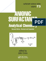 John Cross (Editor) - Anionic Surfactants-Analytical Chemistry, Second Edition, (1998, CRC Press) (10.1201 - 9780367813130) - Libgen - Li